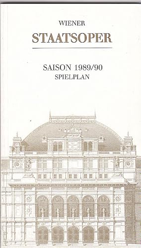 Immagine del venditore per Saison 1989/ 90 Spielplan venduto da Versandantiquariat Karin Dykes