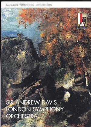 Salzburger Festspiele 2004, Programm zum Gastorchester: Sir Andrew Davis London Symphony Orchestra