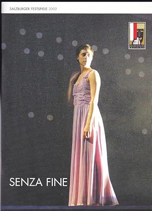 Programmheft: Salzburger Festspiele 2002 - Joachim Schlömer - Senza Fine oder als Rimini noch sch...