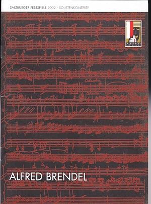 Salzburger Festspiele 2002, Programm zum Solistenkonzert: Alfred Bredel