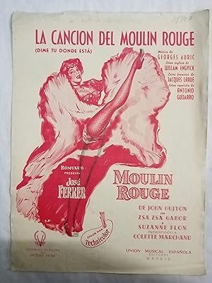 Imagen del vendedor de La cancion del Moulin Rouge a la venta por Gibbon Libreria