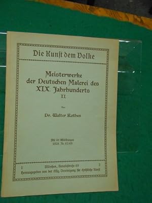 Meisterwerke der Deutschen Malerei des XIX. Jahrhunderts, II. Düsseldorf und die anderen Kunstsch...