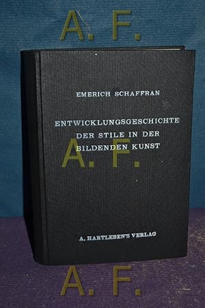 Seller image for Entwicklungsgeschichte der Stile in der Bildenden Kunst. for sale by Antiquarische Fundgrube e.U.