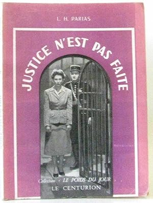 Imagen del vendedor de Justice n'est pas faite a la venta por crealivres