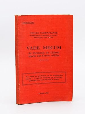 Bild des Verkufers fr Vade Mecum du Personnel de Liaison auprs des Forces Allies [ Londres - 1943 ] zum Verkauf von Librairie du Cardinal