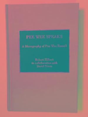 Seller image for Pee Wee speaks: a discography of Pee Wee Russell for sale by Cotswold Internet Books