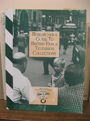 Bild des Verkufers fr Researcher's Guide to British Film and Television Collections zum Verkauf von PsychoBabel & Skoob Books