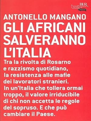 Bild des Verk�ufers f�r Gli africani salveranno l'Italia zum Verkauf von Librodifaccia
