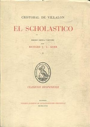 EL SCHOLASTICO TOMO I.