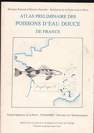 Atlas préliminaire des poissons d'eau douce de France