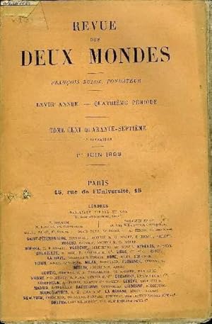 Image du vendeur pour REVUE DES DEUX MONDES LXVIIIe ANNEE N3 - I.  LE MNAGE DU PASTEUll NAUDI, dernieiie partie, parM. Edouard Rod.II.  LA GUERRE HISPANO-AMRICAINE ET LE DROIT DES GENS,par M. Arthur Desjardins, de l Acadmie des Sciences morales. mis en vente par Le-Livre