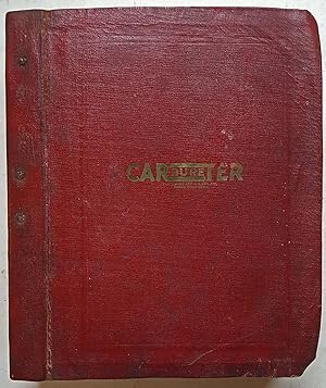 Carter Carburetor Corporation Service Data Manual