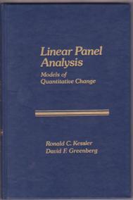 Seller image for Linear Panel Analysis: Models of Quantitative Change (Quantitative Studies in Social Relations) for sale by Books on the Web