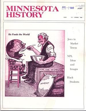 Imagen del vendedor de Minnesota History 51/1 Spring 1988 a la venta por Books on the Web