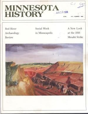 Seller image for Minnesota History 51/2 Summer 1988 for sale by Books on the Web