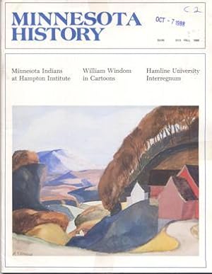 Seller image for Minnesota History 51/3 Fall 1988 for sale by Books on the Web