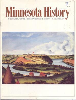 Seller image for Minnesota History 52/6 Summer 1991 for sale by Books on the Web