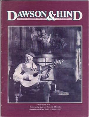 Dawson and Hind, Volume 13 Number 4 (Fall 1987)