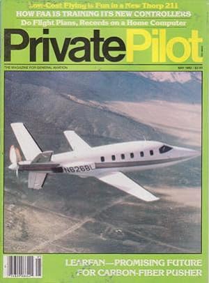 Imagen del vendedor de Private Pilot Magazine (May 1982, Volume 17, Number 5) a la venta por Books on the Web