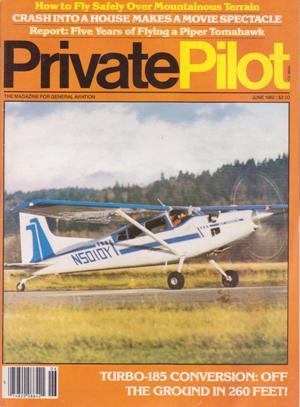 Imagen del vendedor de Private Pilot Magazine (June 1982, Volume 17, Number 6) a la venta por Books on the Web