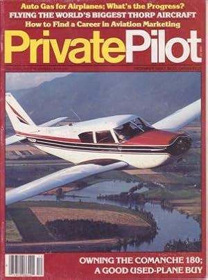 Immagine del venditore per Private Pilot Magazine (December 1983, Volume 18, Number 12) venduto da Books on the Web