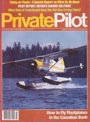 Seller image for Private Pilot Magazine (March 1984, Volume 19, Number 3) for sale by Books on the Web