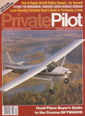 Immagine del venditore per Private Pilot Magazine (December 1985, Volume 20, Number 12) venduto da Books on the Web