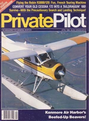 Immagine del venditore per Private Pilot Magazine (April 1986, Volume 21, Number 4) venduto da Books on the Web