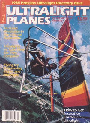 Immagine del venditore per Ultralight Planes, by the editors of Private Pilot (Fall 1984) venduto da Books on the Web