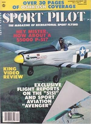 Seller image for Sport Pilot (November/December 1986, Volume 2, Number 6) for sale by Books on the Web