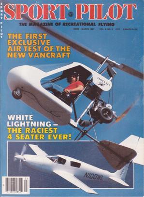 Seller image for Sport Pilot (March 1987, Volume 3, Number 2) for sale by Books on the Web