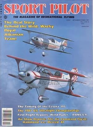 Seller image for Sport Pilot (September/October 1987, Volume 3, Number 8) for sale by Books on the Web