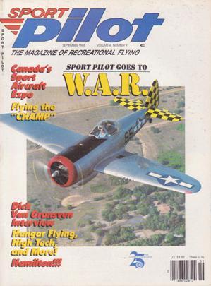 Seller image for Sport Pilot (September 1988, Volume 4, Number 9) for sale by Books on the Web