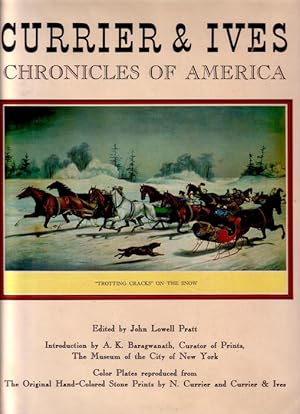 Currier & Ives. Chronicles of America. [Reprint edition after original hand colored stone prints].