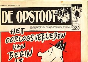 Bild des Verkufers fr De Opstoot. Nummer 9, 16 juni 1982. [Los nummer]. zum Verkauf von Antiquariaat Clio / cliobook.nl