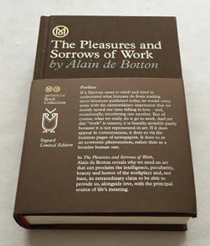 Seller image for The pleasures and sorrows of work. [Monocle Book Collection. Signed Limited Edition; signed by de Botton, incl. DVD] for sale by Antiquariaat Clio / cliobook.nl