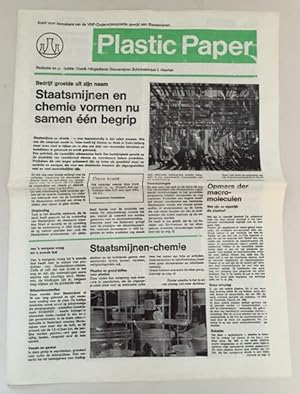 Plastic Paper. Krant voor bezoekers van de VNF-Onderwijsexpositie gewijd aan de Staatsmijnen.