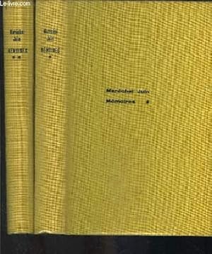 Seller image for MEMOIRES- 2 TOMES EN 2 VOLUMES- TOME 1. ALGER, TUNIS, ROME- TOME 2. LIBERATION DE LA FRANCE- AVENEMENT DE LA IVe REPUBLIQUE- MAROC- ALLIANCE ATLANTIQUE for sale by Le-Livre