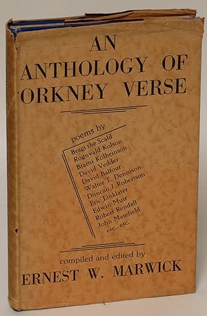 Bild des Verkufers fr An Anthology of Orkney Verse zum Verkauf von Eureka Books