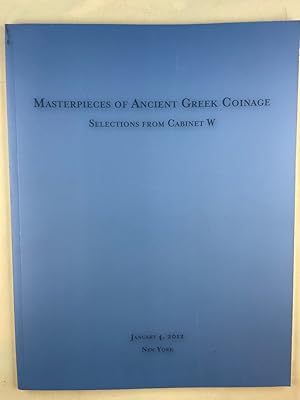 Masterpieces of Ancient Greek Coninage Selections from Cabinet W. Wednesday January 4, 2012 Ador ...