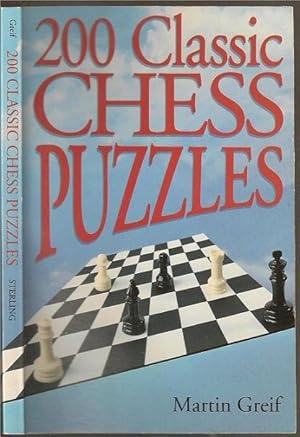 Bild des Verkufers fr 200 Classic Chess Puzzles zum Verkauf von The Book Collector, Inc. ABAA, ILAB