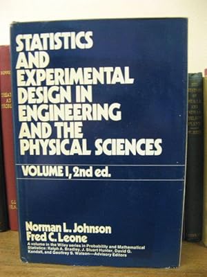 Image du vendeur pour Statistics and Experimental Design in Engineering and the Physical Sciences, Volume 1 mis en vente par PsychoBabel & Skoob Books