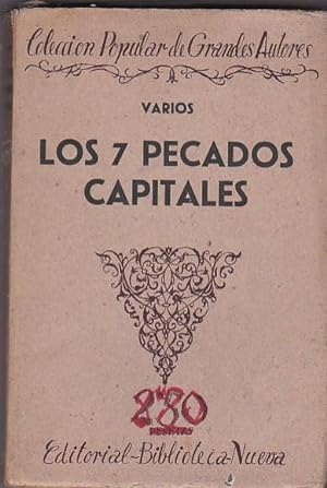 Seller image for Los siete pecados capitales for sale by LIBRERA GULLIVER