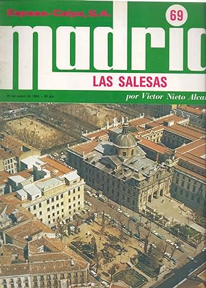Seller image for LAS SALESAS - SOCIOLOGIA, HISTORIA, VIDA , ARQUITECTURA DE ESTE DISTRITO DE MADRID - for sale by Libreria 7 Soles