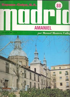 Imagen del vendedor de AMANIEL - SOCIOLOGIA, HISTORIA, VIDA , ARQUITECTURA DE ESTE DISTRITO DE MADRID - a la venta por Libreria 7 Soles