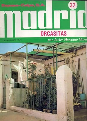Seller image for ORCASITAS - SOCIOLOGIA, HISTORIA, VIDA , ARQUITECTURA DE ESTE DISTRITO DE MADRID - for sale by Libreria 7 Soles