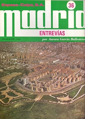 Imagen del vendedor de ENTREVIAS - SOCIOLOGIA, HISTORIA, VIDA , ARQUITECTURA DE ESTE DISTRITO DE MADRID - a la venta por Libreria 7 Soles
