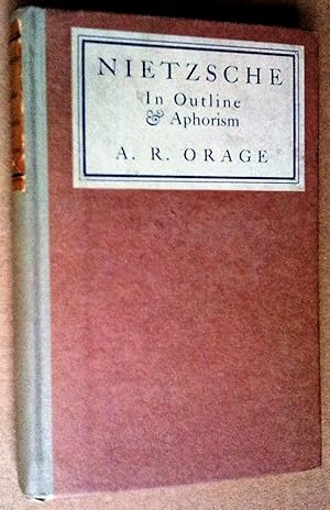 Imagen del vendedor de Nietzsche In Outline & Aphorism a la venta por Livresse