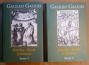 Image du vendeur pour Galileo Galilei. Schriften, Briefe, Dokumente (Band 1 und Band 2 cplt.) mis en vente par Antiquariat Bernhard