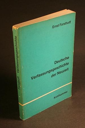 Imagen del vendedor de Deutsche Verfassungsgeschichte der Neuzeit. Ein Abri. a la venta por Steven Wolfe Books